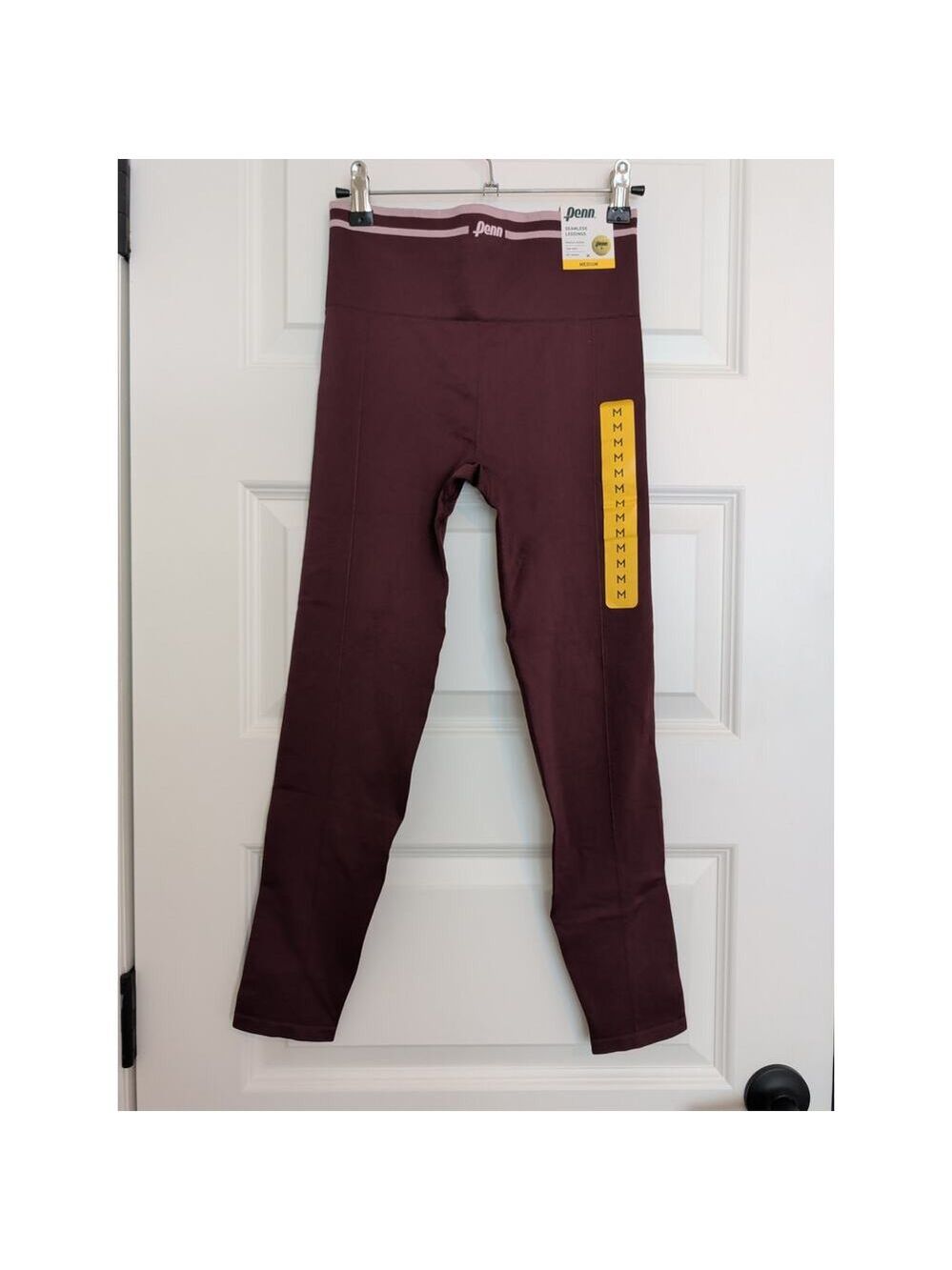 ✨Women's Penn Sleamless Leggings Windsor Wine Burgundy Size M
